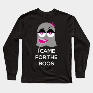 I Came For The Boos Shirt Halloween 2017 Long Sleeve T-Shirt